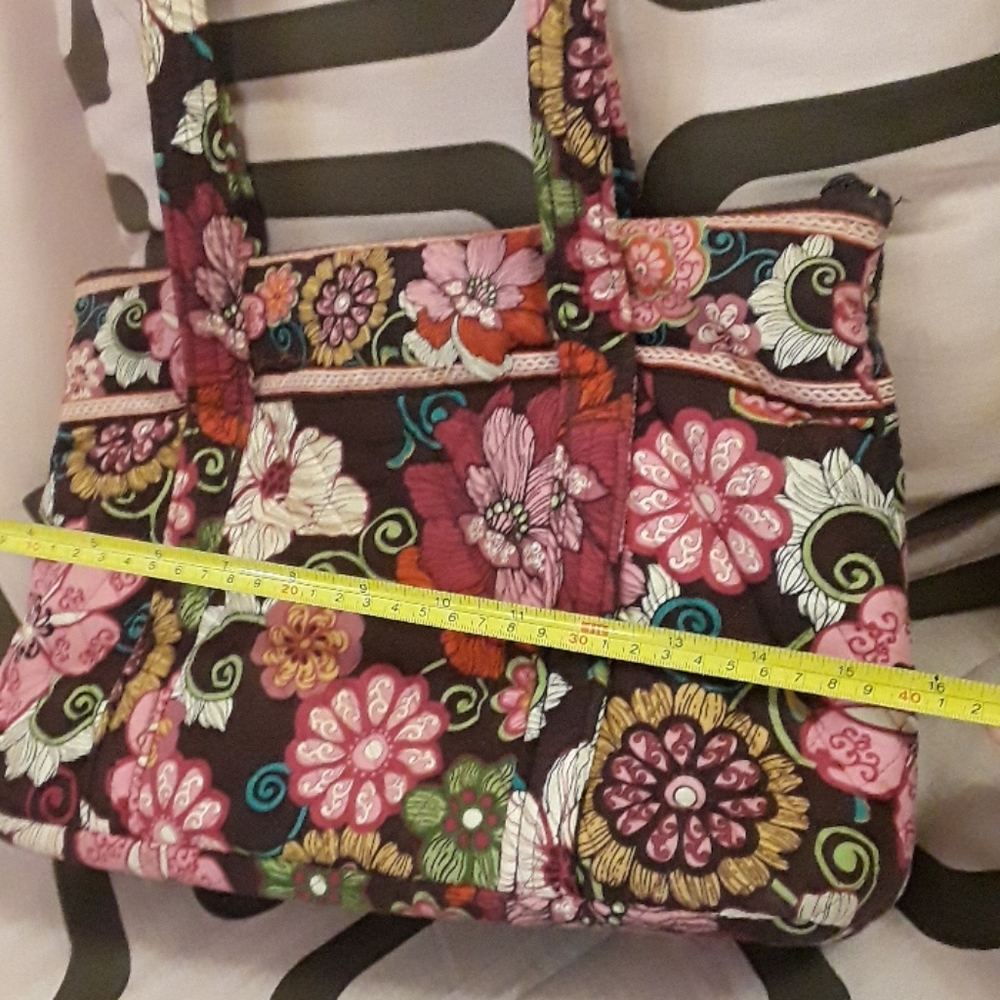 Vera Bradley Tote Bag Mod Floral Pink - Picture 8 of 9